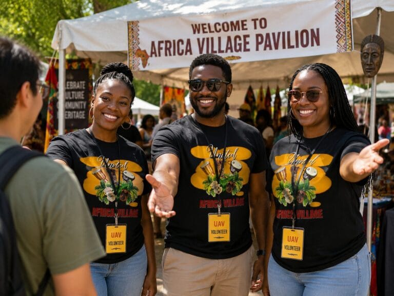 volunteer welcome